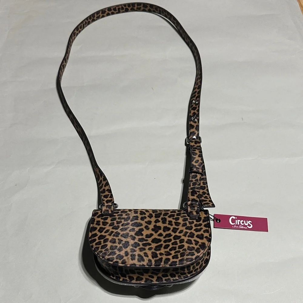 Brand New Circus by Sam Edelman Leopard Crossbody Bag – Adjustable Strap